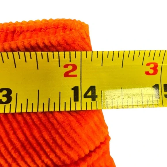 FLAMINGALS Corduroy Solid Mid Rise Straight Leg Pants Button Fly Women Small NWT - Picture 4 of 9